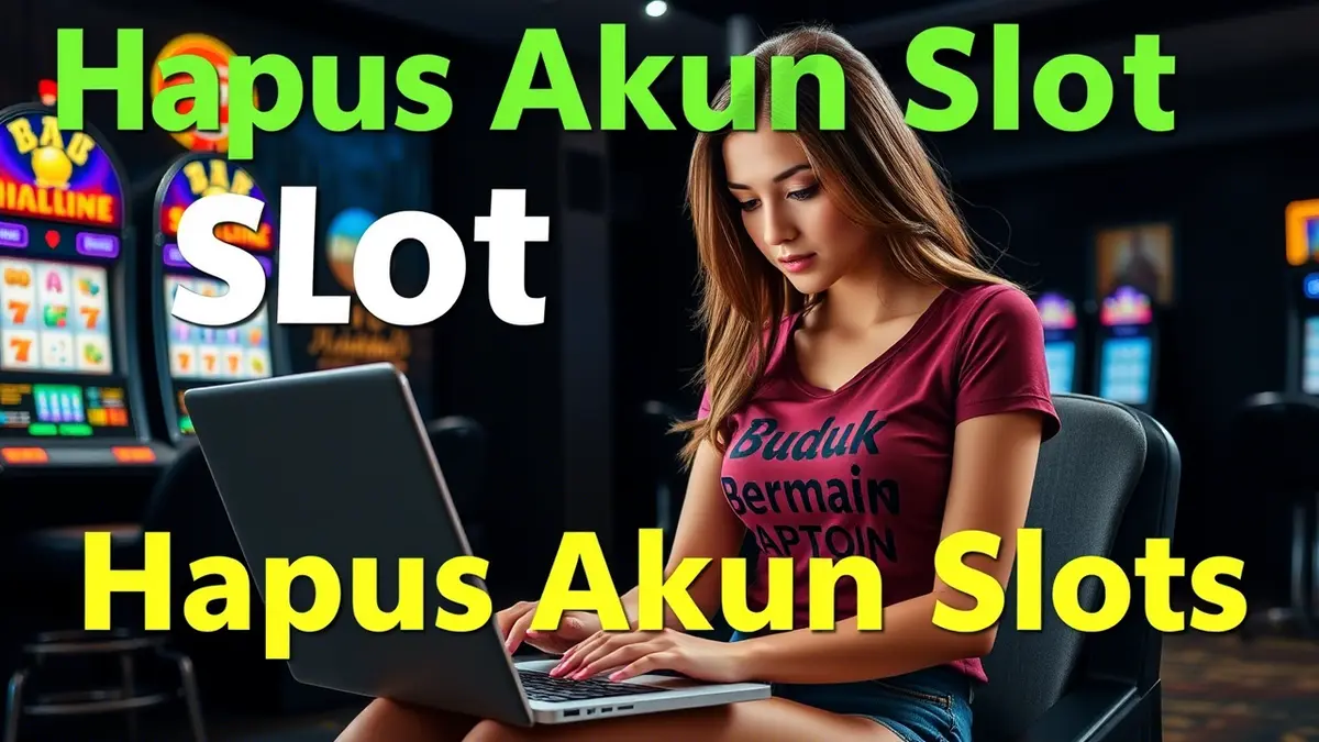 cara hapus akun slot online